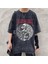 Rock Serisi Yıkamalı Metallica Eskitme T-Shirt 1