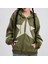 Vintage Star Zip Oversize Fermuarlı Unisex Kapüşonlu Hırka 2