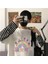 Slipknot Rainbow Baskılı Fake Sleeves Unisex Beyaz T-Shirt 1