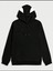 Unisex Spider Baskılı Kapşonlu Siyah Sweatshirt 5