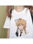 Genshin Impact Aether Baskılı Beyaz Unisex Oversize T-Shirt 1