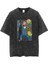 Yıkamalı Van Gogh Eskitme T-Shirt 2