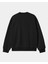 No Talk Me Baskılı Siyah Unisex Oversize Bisiklet Yaka Sweatshirt 2