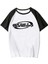 Y2K Partie Monster Beyaz Reglan Kol Oversize T-Shirt 1
