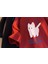 Wow Cat Baskılı Kırmızı Unisex Oversize T-Shirt 3