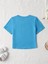 Casual Star Baskılı Crop Bluz 2