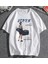 March Iddeverray Beyaz Unisex Oversize T-Shirt 2