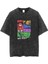 Yıkamalı One Piece Eskitme T-Shirt 2