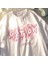 Retro Cation Baskılı Beyaz Unisex Oversize T-Shirt 1