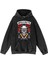 Yıkamalı Kumaş Rock Serisi Megadeth Kapüşonlu Hoodie Sweatshirt 1
