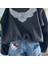 Y2K Hello Kitty Detail Kot Mavi Pantolon 1