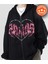 Touz Harajuku Pink Heart With Black Spikes Hırka 1