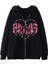 Touz Harajuku Pink Heart With Black Spikes Hırka 2