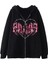 Touz Harajuku Pink Heart With Black Spikes Hırka 4