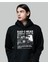 Radiohead Baskılı Siyah Unisex Oversize Kapüşonlu Sweatshirt 1
