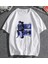 Death Note Kolaj Beyaz Unisex Oversize T-Shirt 2
