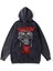 Yıkamalı Kumaş Rock Serisi Skidrow Kapüşonlu Hoodie Sweatshirt 1