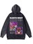 Yıkamalı Kanye West Vintage Kapüşonlu Sweatshirt 1