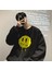 Not Feeling It Today Baskılı Siyah Unisex Oversize Bisiklet Yaka Sweatshirt 1