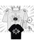 Tokyo Revengers Symbol Baskılı Siyah Unisex Oversize T-Shirt 1