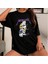 Rock Serisi Metallica Damaged Justice Siyah Unisex Oversize T-Shirt 1