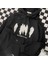 Y2K No Time No See Baskılı Oversize Unisex Siyah Kapşonlu Hoodie Sweatshirt 2