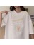 Cinnamoroll & Watermelon Beyaz Unisex Oversize T-Shirt 1