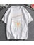 Cinnamoroll & Watermelon Beyaz Unisex Oversize T-Shirt 2