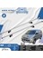 Hyundai Starex Uzun Şase 1998-1999-2000-2001-2002-2003-2004-2005-2006-2007 Oluklu Port Bagaj Ara Atkı Tavan Barı Gri 2 Adet 1