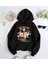 Spongebob Friends Merry Christmas Baskılı Kapşonlu Sweatshirt 2