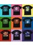 Ters Yüz Kids Ön Arka Baskılı T-Shirt 1