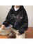 Stray Kids Baskılı Oversize Fermuarlı Siyah Unisex Kapüşonlu Hırka 1