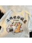 Angry Cat Unisex Oversize Beyazt-Shirt 1