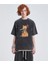 Yıkamalı Killer Cat Eskitme T-Shirt 3