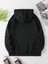 I'm Just A Girl Siyah Kapşonlu Sweatshirt 2