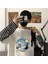 Kanagawa Oki Nami Ura Baskılı Fake Sleeves Unisex Beyaz T-Shirt 1