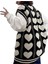 Touz Kawaii Harajuku Kalp Desenli V Yaka Oversize Süveter 5