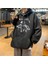 Metallica Skeleton Baskılı Oversize Fermuarlı Siyah Unisex Kapüşonlu Hırka 1