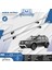 Dacia Duster 2009-2010-2011-2012-2013-2014-2015-2016-2017-2018 Oluklu Port Bagaj Ara Atkı Tavan Barı Gri 2 Adet 1