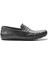 Gd.9319 Deri Siyah Rok Erkek Loafer Ayakkabı 1