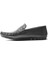 Gd.9319 Deri Siyah Rok Erkek Loafer Ayakkabı 2