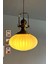 Elegant Beyaz Cam Tekli Avize Eskitme Başlık Retro Sarkıt Lamba Restoran Salon Aydınlatma 4