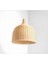 Rattan Bambu Tekli Avize 2