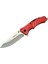 4312 Kırmızı Kamp Çakı 20CM - Yarı Otomatik, Kemerlikli 1
