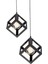 Lila Küp Model Sarkıt 2 Li Metal Avize Modern 3