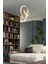 Imza Model Tekli Modern Sarkıt LED Beyaz Işık Ultra Power LED Avize Salon Mutfak Oda Hol Ledli Aviz 2