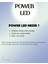 Infinitum Modern Eskitme Sarkıt LED Beyaz Power Ledli Salon Mutfak Oda Hol Avize Aydınlatma 5