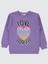 Kız Çocuk Sweatshirt 2-5 Yaş Meta Leylak 1