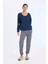 Fall in Love Pijama Takımı Uzun Kollu Üst Desenli Uzun Alt E2357AX24WN 2