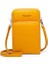 Kadın Faux Deri Muti-Cep Crossbody Çanta-Sarı (Yurt Dışından) 1